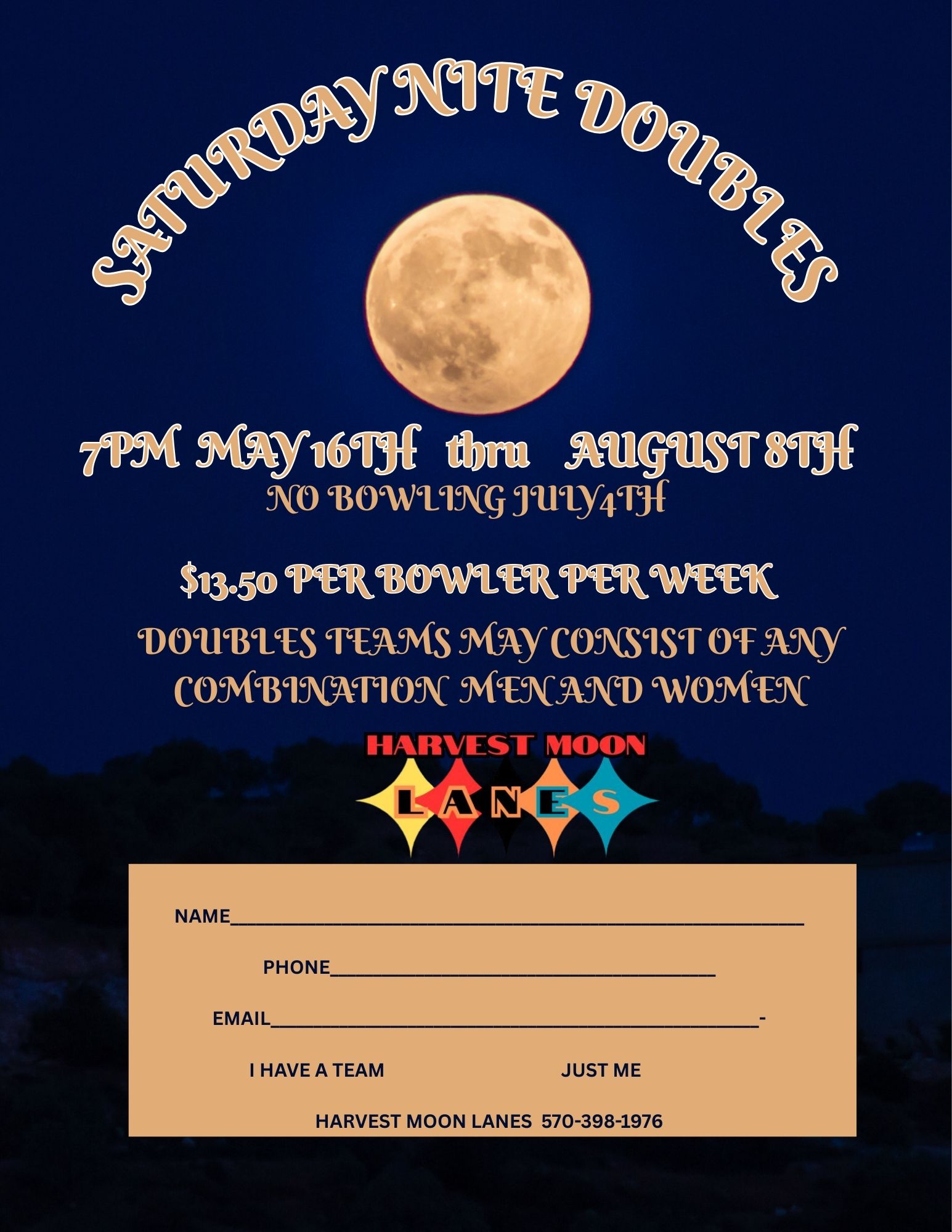 saturday nite doubles